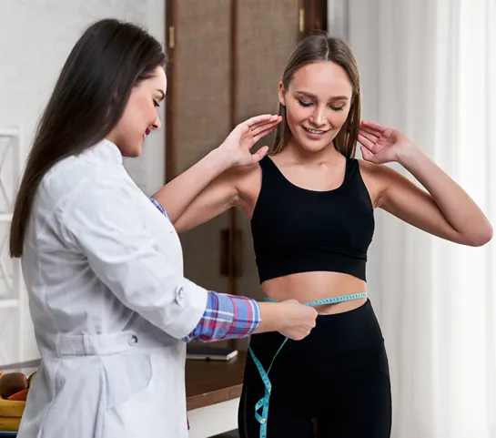 Weight loss illustration